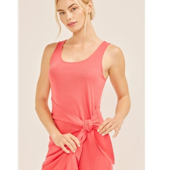 Three Dots Women's Wrap Skirt Dress, Size Medium - Picture 3 of 8